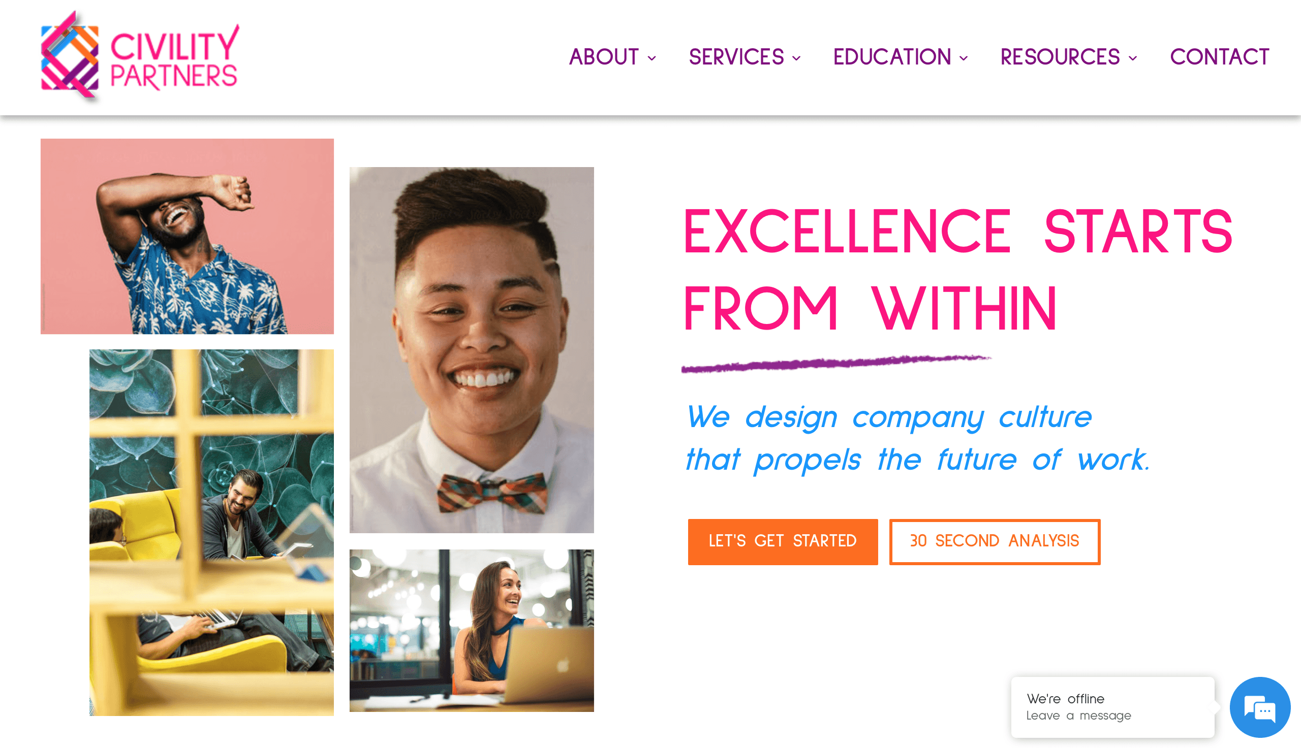 Civility Partners Homepage